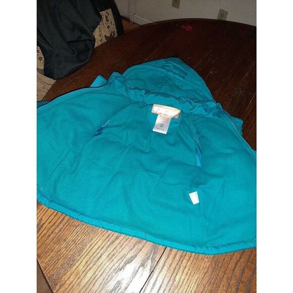New Kids Size 3T Teal Winter Coat with Removable Hood NWT - Picture 3 of 3